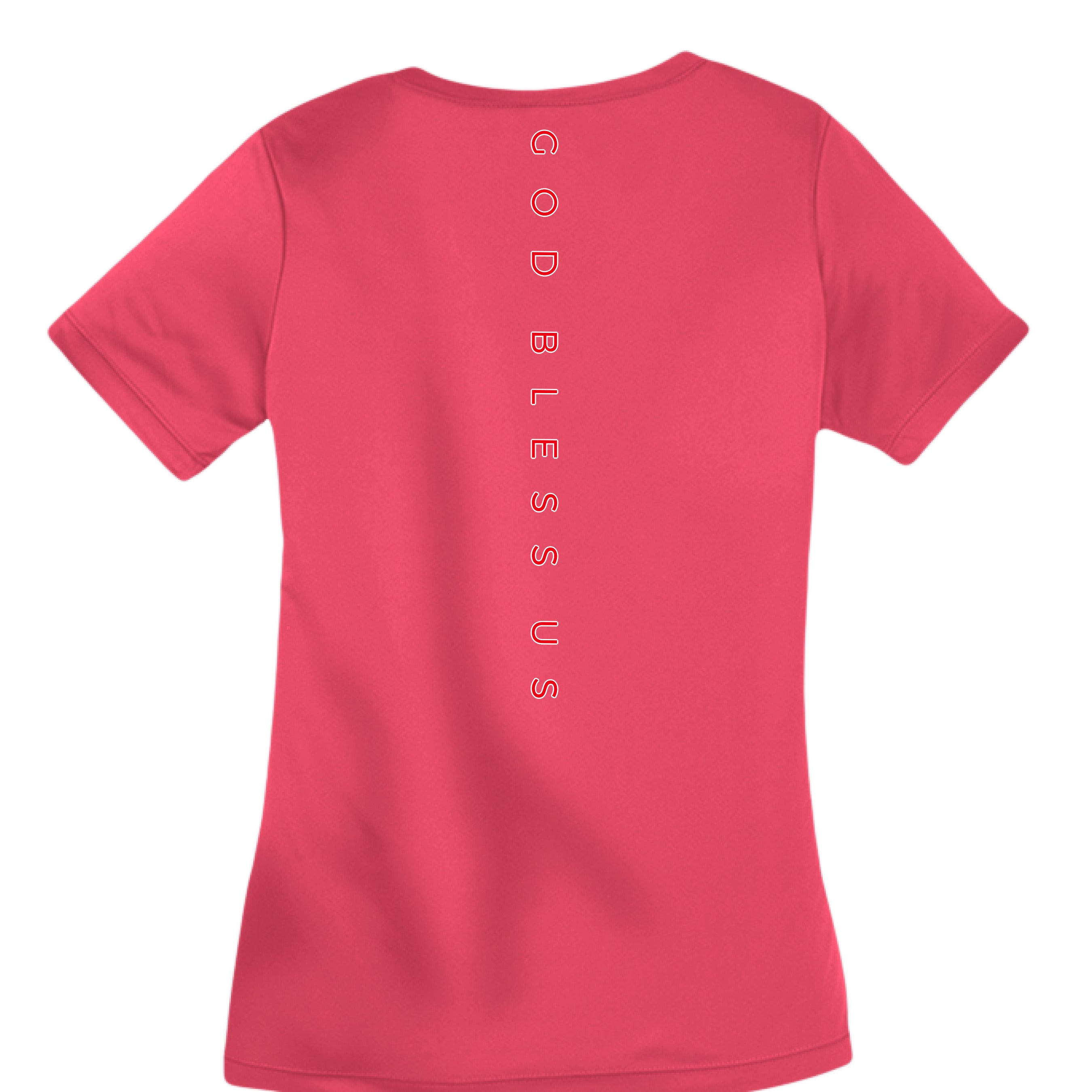 Hot Coral - BACK